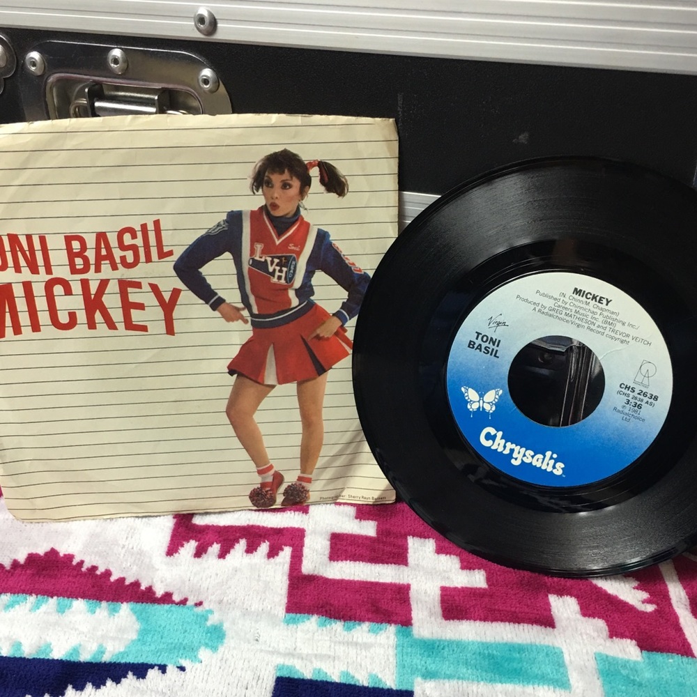 7” Toni Basil Vinyl Record 45rpm